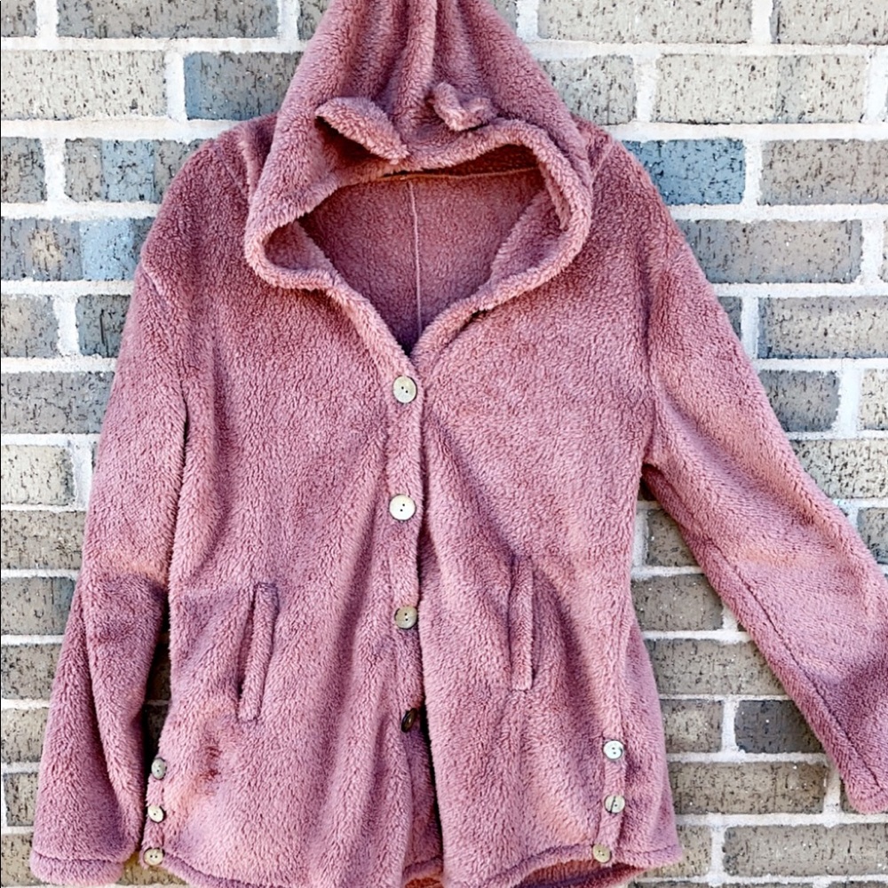 Pink bunny sweater